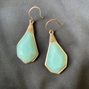 Kenneth Cole Vintage Turquoise Drop Earrings